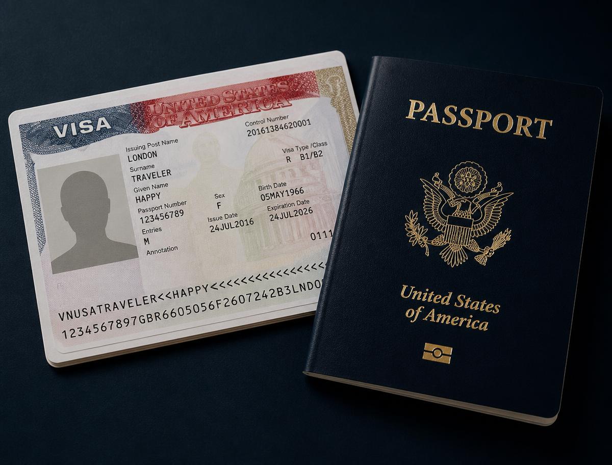 Amerika vizesi ve pasaport